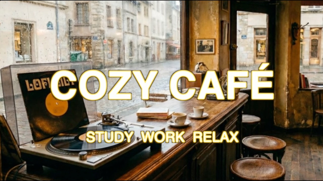 Cozy Cafe Lofi ☕ Chill Beats for Study & Relax