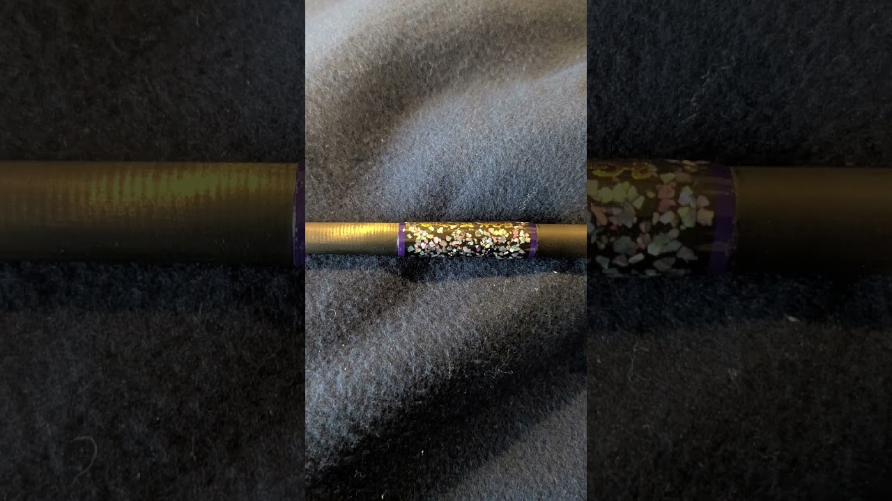 "JDM" style rod with spiral wrapped guides.