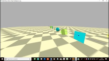 Bullet Physics 2.82 Raytest demo