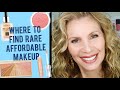 Affordable Makeup Hard to Find in Stores for Older Skin