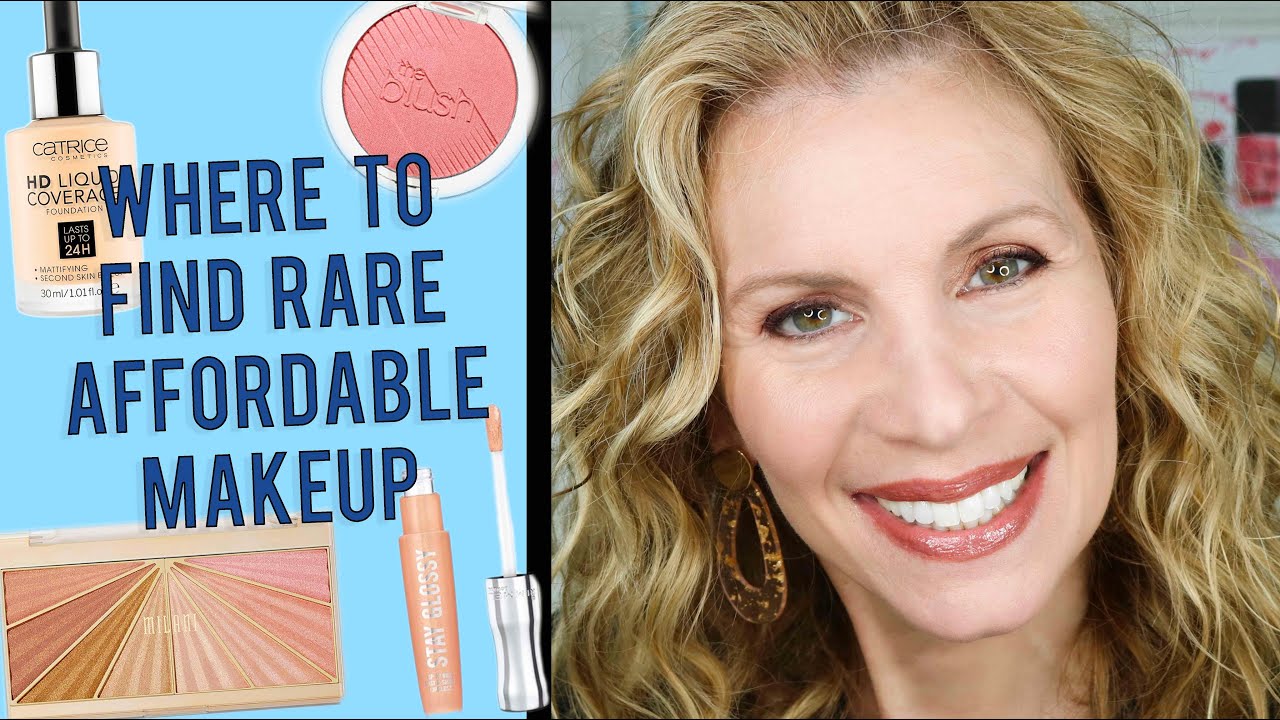 Affordable Makeup Hard to Find in Stores for Older Skin
