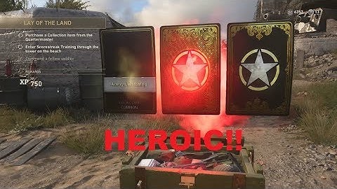 Call of Duty WW2 Heroic Weapon Supply Drop Haul! 15 Supply Drops