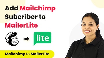 How to Add Mailchimp Subscribers to MailerLite - Mailchimp MailerLite Integration