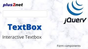 Interactive textbox to handle user inputs using JQuery