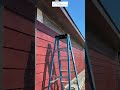 Day 5 progress on our Diamond Kote siding project. Today we started adding soffit and fascia to the