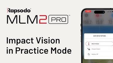 Rapsodo MLM2PRO™ | Impact Vision in Practice Mode