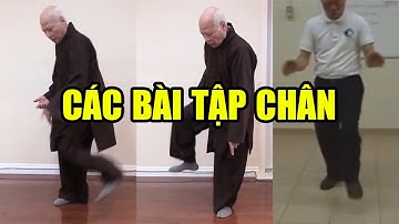 Bài tập chân: Dậm chân phía trước, Dậm chân phía sau / Chachacha - Khí Công Y Đạo