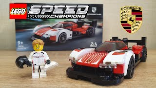 ВОЗВРАЩЕНИЕ PORSCHE В LEGO SPEED CHAMPIONS И ГОНКИ НА ВЫНОСЛИВОСТЬ [Обзор LEGO 76916 Porsche 963]