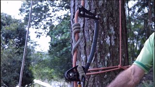 Tutorial  Técnica de escalada em árvore  Sistema simples (SRT)