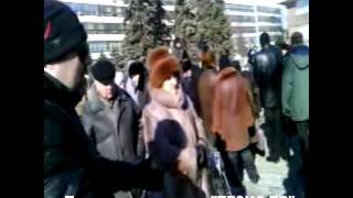 Человек-загадка I Майдан в Запорожье - 2 февраля 2014 - эпизод стрима Тезис ТВ - Tezis TV