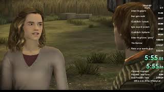Harry Potter and the Half Blood Prince (PC) Any% Speedrun PB (2:28:48)