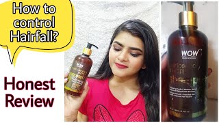 Wow hair loss control shampoo | HONEST REVIEW | wow products | Ria Das -  YouTube