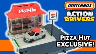 UNBOXING: Matchbox Action Drivers Pizza Hut Pizza Run Playset -- 2022 Pizza Hut Online Exclusive!