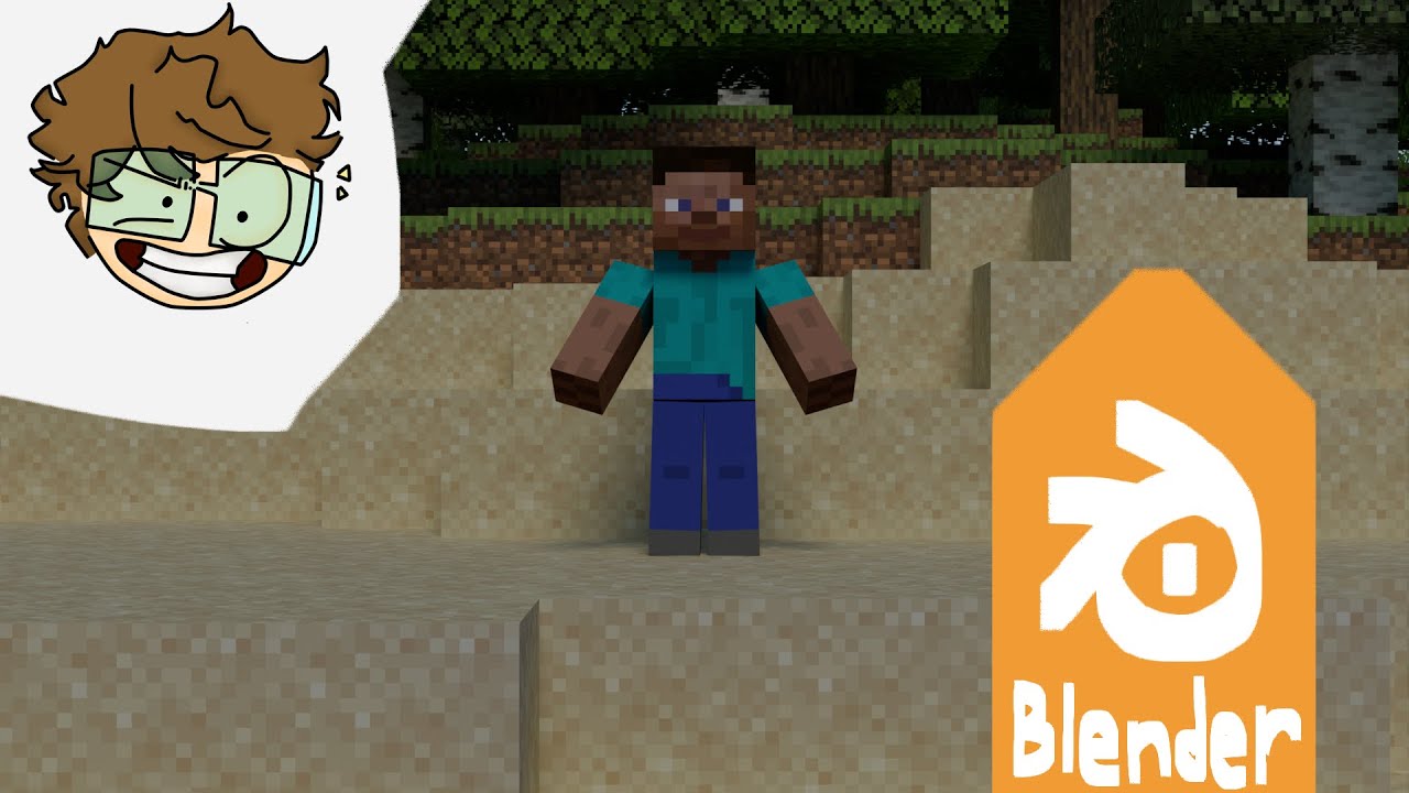 Tutorial | Cómo hacer un render de Minecraft con Blender - YouTube