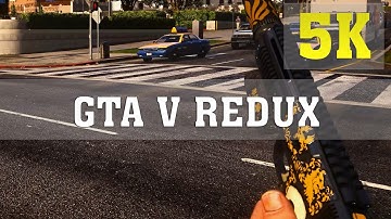GTA V Redux MOD 5K PC GAMEPLAY - RAMPAGE | TITAN X PASCAL 4 WAY SLI | GTA 5 Redux | 6950X | ThirtyIR