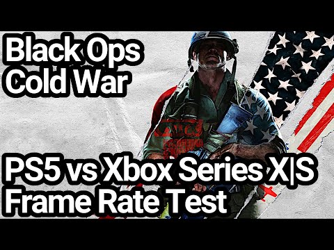 Call of Duty Black Ops Cold War PS5 vs Xbox Series X|S Frame Rate Comparison