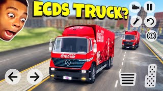 Truck 🚛 in Extreme Car Driving Simulator??🤯 screenshot 1