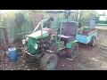 Самодельный минитрактор с двигателем УД-2. Часть 2. Homemade mini-tractor with UD-2 engine. Part 2.