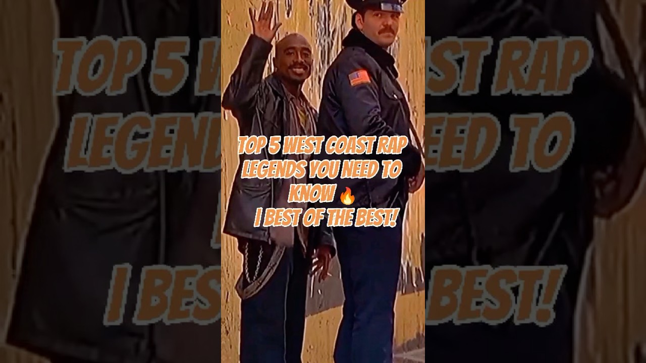 Top 5 West Coast Rap Legends You Need to Know 🔥 | Best of the Best