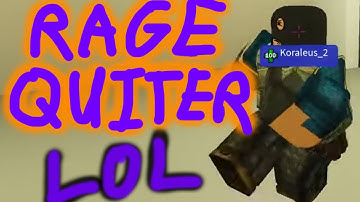 Arsenal 1v1 Rage Quit and Calls Me A Hacker In Discord | Roblox