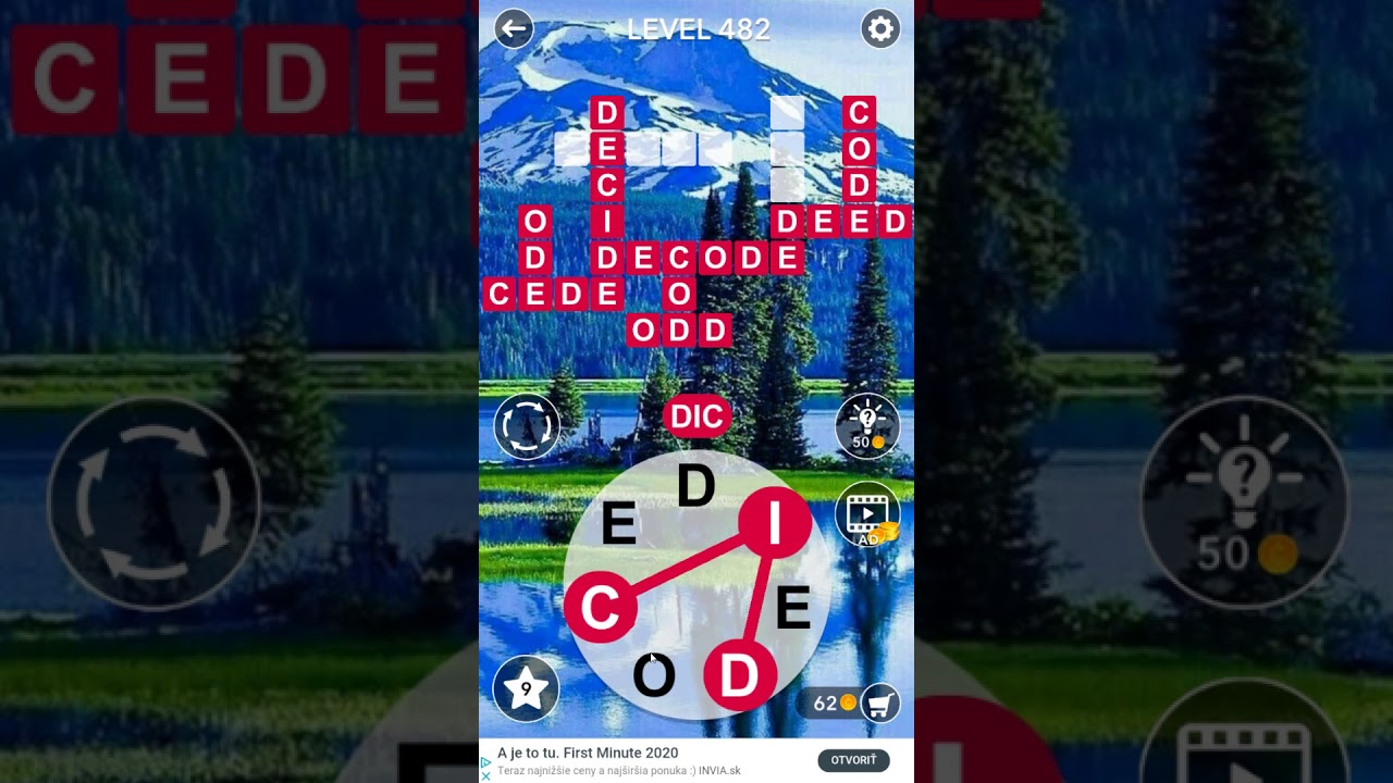 Word Crossword Search level 482