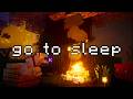 shhh... just close your eyes. (minecraft music, fire & rain)