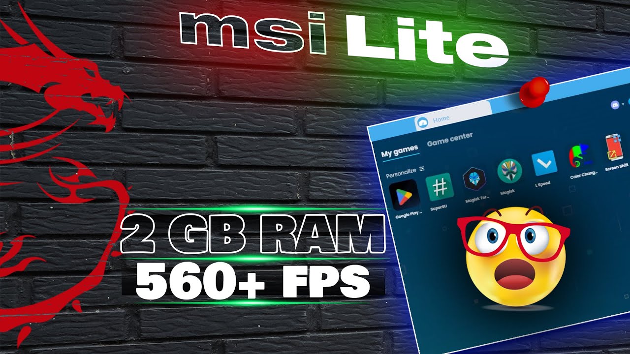 MSI ULTRA LITE Free Fire New Low End Pc Emulator Best Android Msi ultra lite free fire new low end pc emulator best android