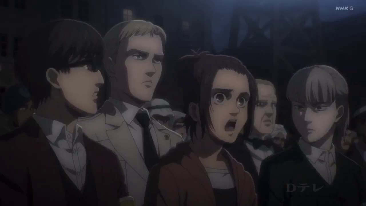 Se tu não viu o 5 ep da 4 temporada de attack on titan, saia daqui :  r/HUEstation