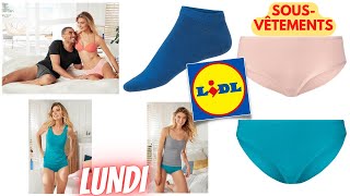 💥 ARRIVAGE LIDL💥 SOUS-VÊTEMENTS - 11 avril 2022 - 7 OFFRES - FRANCE