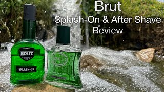 Brut Signature Scent Splash On and After Shave Review | After Shave Series