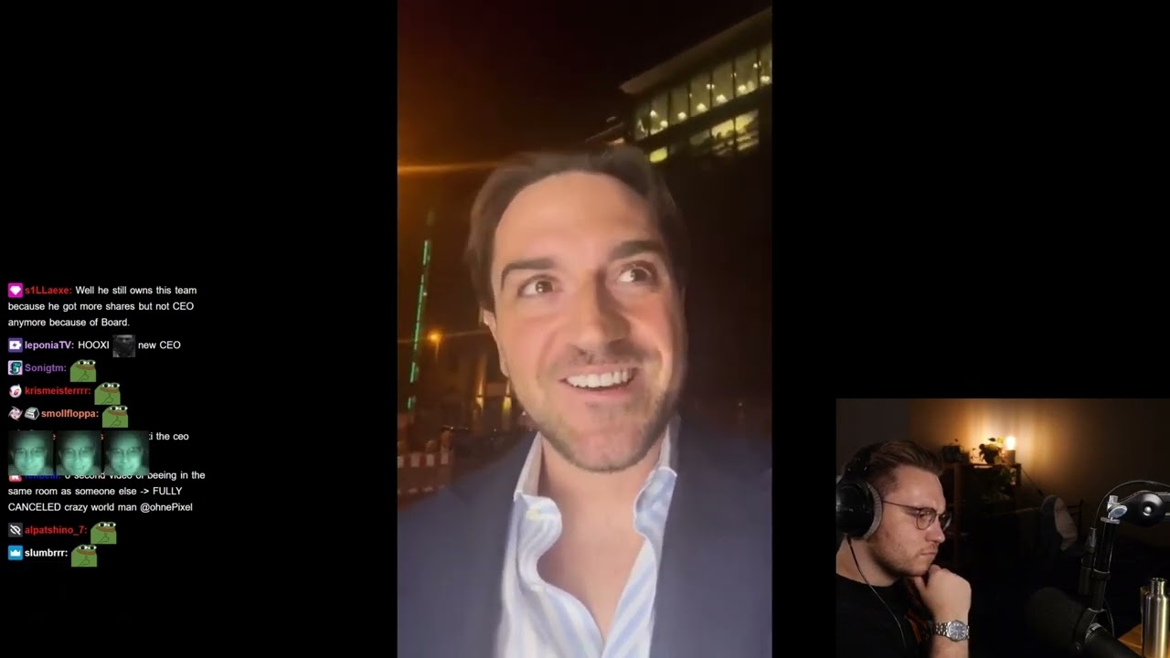 ohnePixel reacting to G2 founder and CEO stepping down