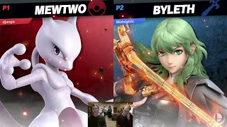 Midnights (Byleth) vs Django (Mewtwo, Falco) - LR2 - WGAC #119