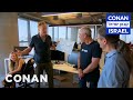 Conan Visits Waze HQ In Tel Aviv  - CONAN on TBS