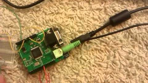 gameduino prototype singing plant