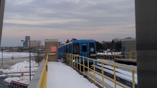 TTC SRT Leaving McCowan Yard