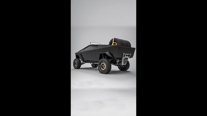 Tesla Cybertruck Off-Road Render #shorts - 天天要闻