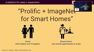SOUPS 2022 Lightning Talk - IoT Inspector: a platform for real-world smart home research
