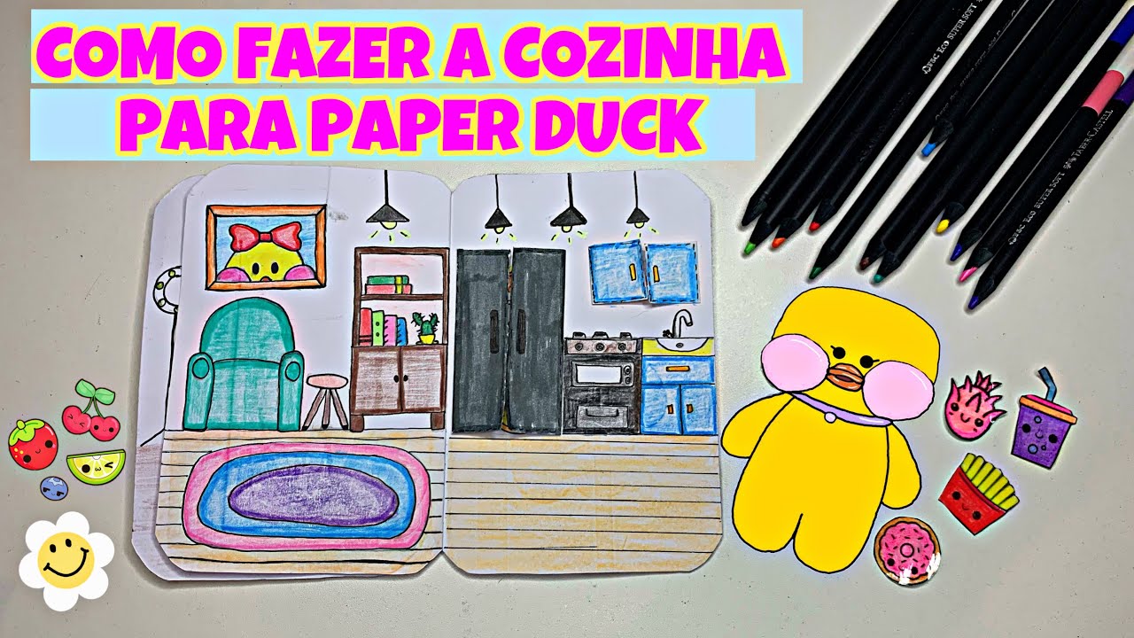 Dany Martines  Casa de Papel do Paper Duck – Cozinha