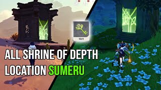All 10 Shrine Of Depth Location Sumeru - Genshin Impact