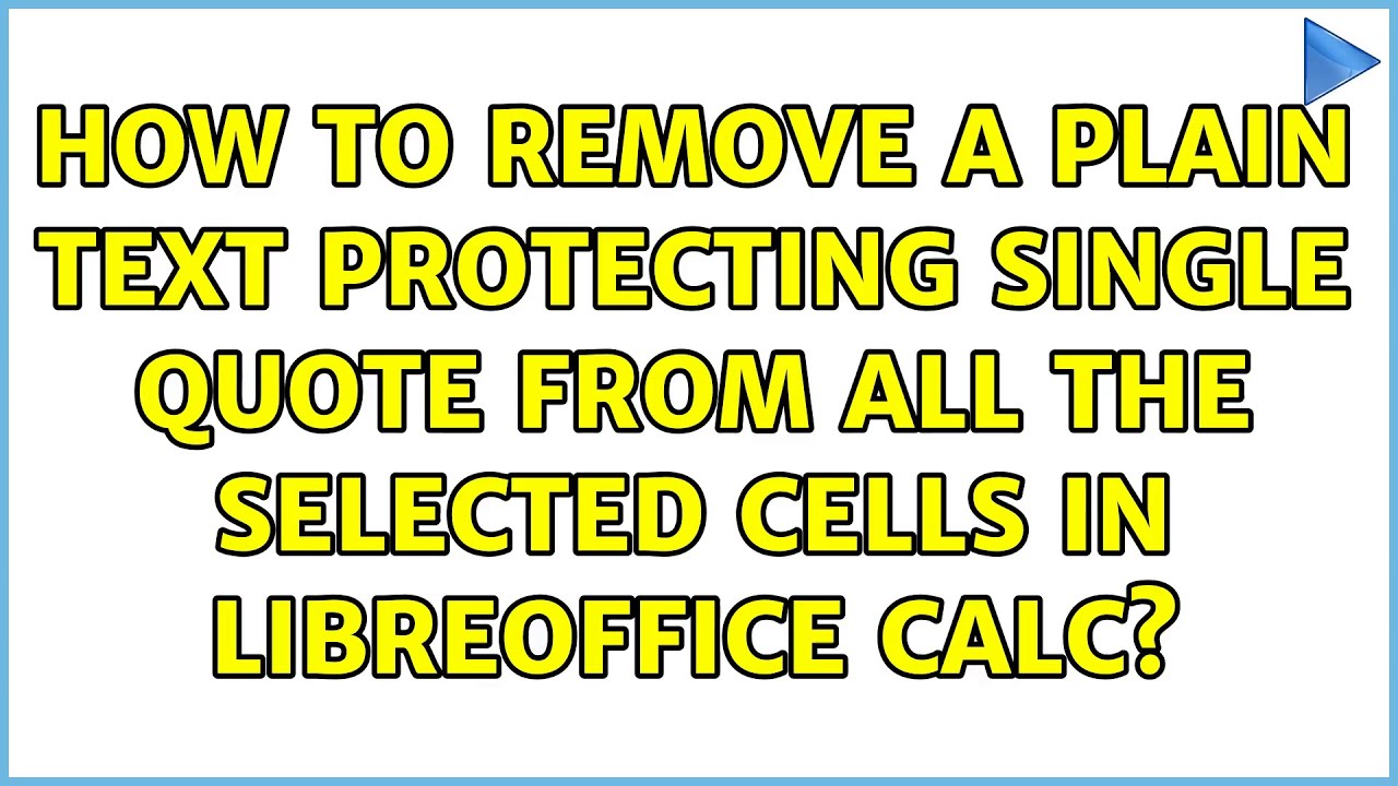 How to remove a plain text protecting single quote from all the