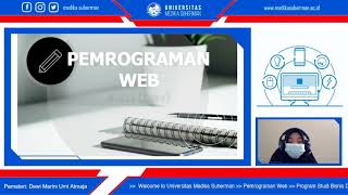 MK Pemrograman Web - Pertemuan 1