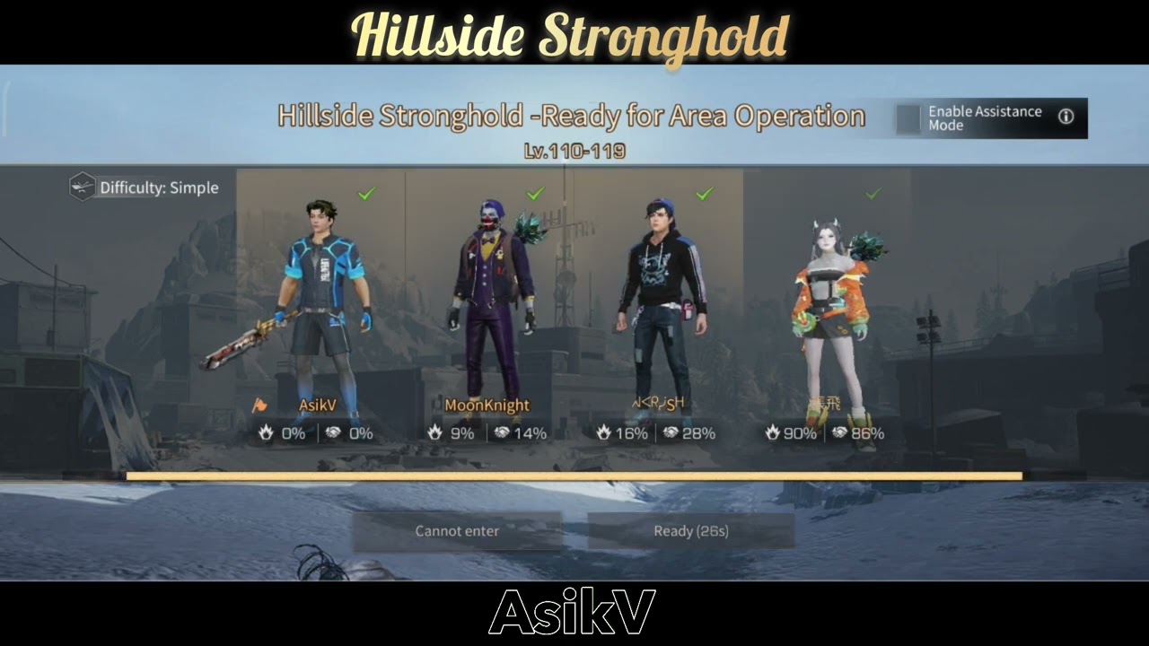 Hillside Stronghold LifeAfter how to complete Hillside Stronghold full video Gameplay 