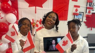 Virtual Canada citizenship oath ceremony 