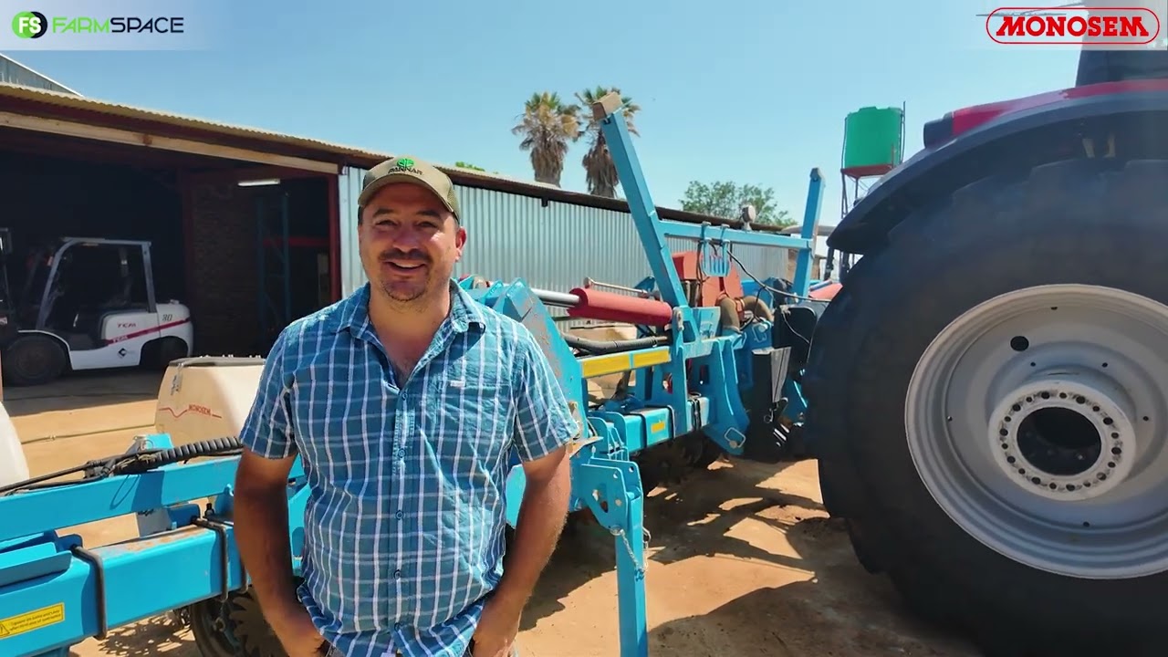 Maklik en eenvoudig, hierdie Monosem planter plant.