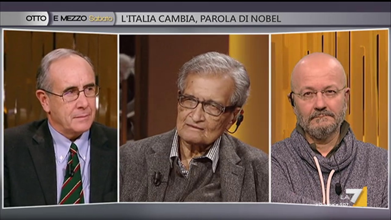 Otto e mezzo - L'Italia cambia, parola di Nobel (Puntata 14/01/2017)