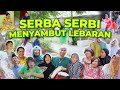 Menyambut lebaran dengan gembira