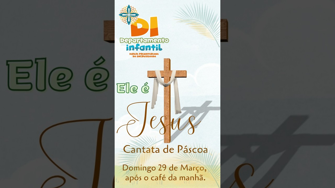 Cantata Infantil | Domingo, 29/03/2026 – Manhã