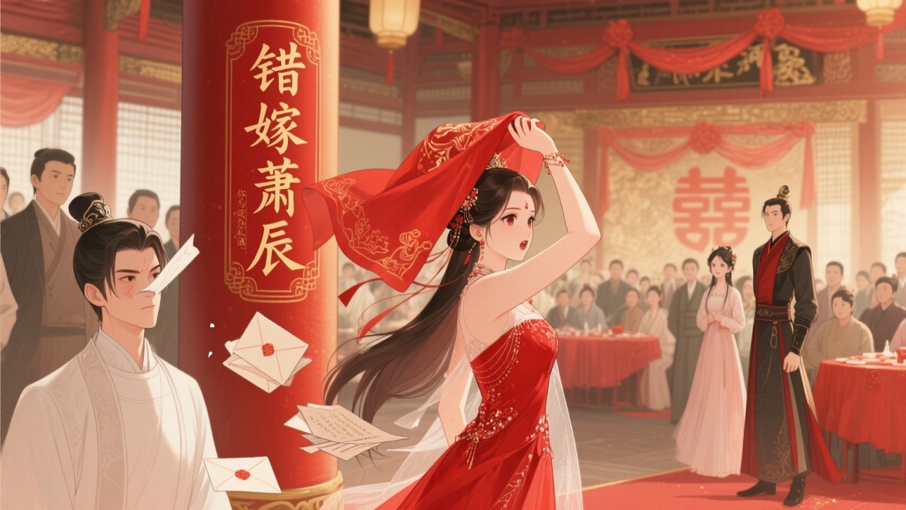 【古风言情】上新啦✨《错嫁萧辰》短篇故事，大婚重生看穿阴谋，她弃背叛之人，嫁暗恋她的摄政王，收获真爱并令仇人付出代价。 #故事 #古风 #甜宠 #完结 #故事全集 #甜宠漫剧场