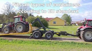 Metsjös Hook lifter MetaFlex - Able to handle extreme payloads