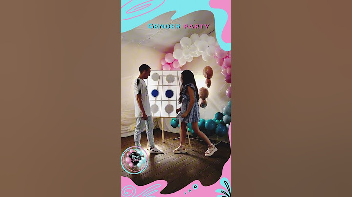 Tic-tac-toe Gender Reveal ❤️💙